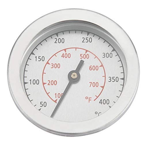 100 ~ 700 ℉ BBQ Grill Termómetro Indicador de temperatura Dial analógico Escala doble Escala doble