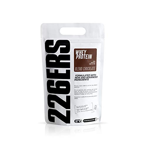 226ERS Whey Protein | Proteína Concentrada de Suero de Leche con Aminoácidos Esenciales, Recuperación y Aumento de la Masa Muscular, Doping Free, Mezcla de Chocolate - 1 kg