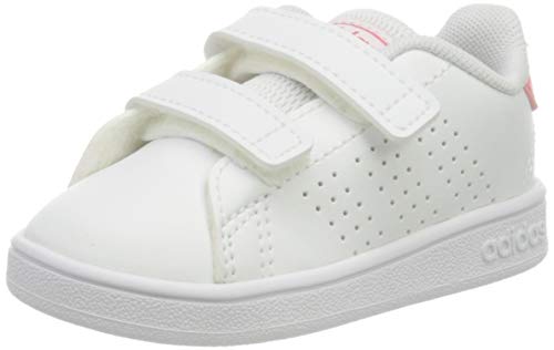 adidas Advantage I, Sneaker, Footwear White/Real Pink/Footwear White, 24 EU