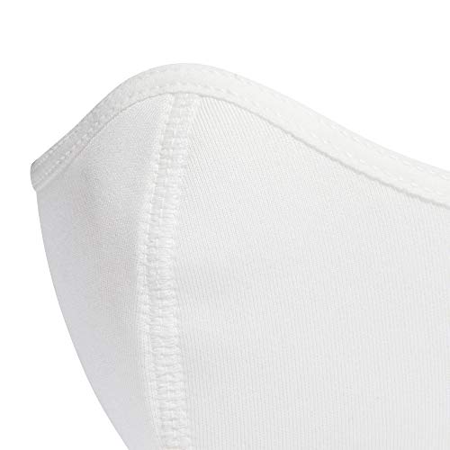 adidas Face Cover XS/S-Not For Medical Use, Unisex niños, White, S (Paquete de 3)