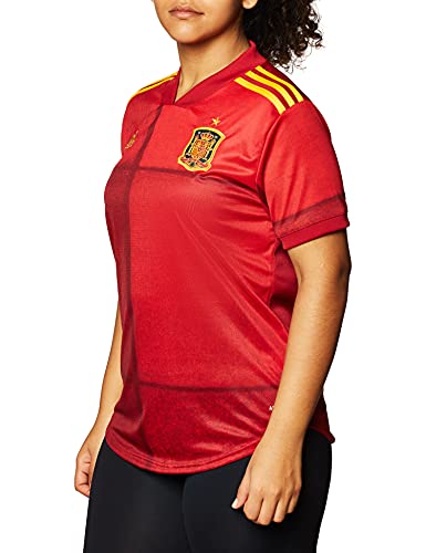adidas Fef H JSY Y Camiseta Primera equipación, Mujer, Victory Red, 140
