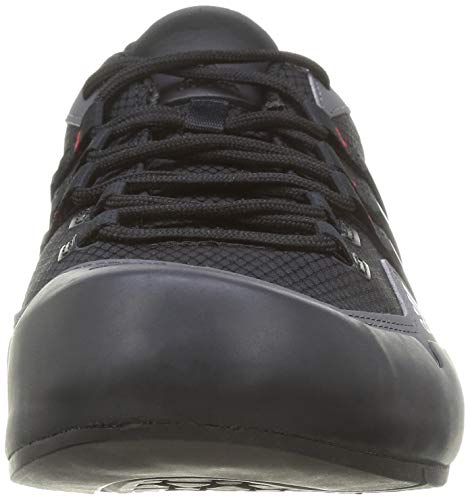 adidas Terrex Swift Solo, Walking Shoe Unisex Adulto, Grey/Core Black/Scarlet, 44 2/3 EU