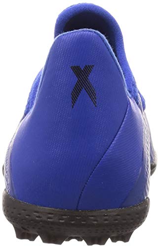 Adidas X 19.3 TF J, Soccer Shoe, Azurea/Ftwbla/Negbás, 30 EU