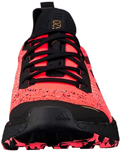 adidas Zapatilla Terrex Two Ultra Parley, Trail Running Hombre, Signal Pink/Core Black/Light F, 44.5 EU