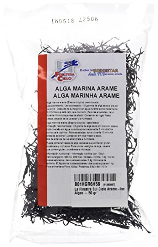 Alga marina Arame-ise - La Finestra Sul Cielo - 50g - Alimentación macrobiótica