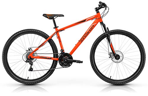 Anakon SK6 Bicicleta de montaña, Hombre, Naranja, L