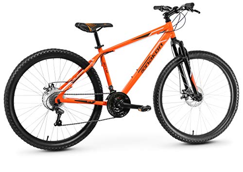 Anakon SK6 Bicicleta de montaña, Hombre, Naranja, L