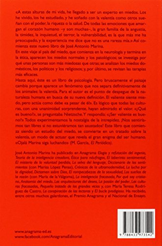 Anatomía del miedo: Un tratado sobre la valentía (Compactos Anagrama)