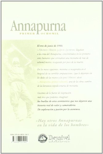 Annapurna primer 8000 (Literatura (desnivel))