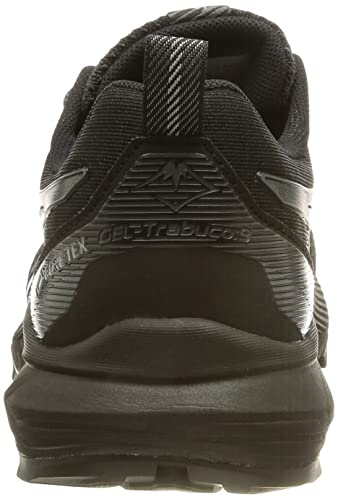 Asics Gel-Trabuco 9 G-TX, Trail Running Shoe Hombre, Black/Carrier Grey, 41.5 EU