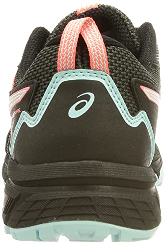 Asics Gel-Venture 8, Trail Running Shoe Mujer, Black/Clear Blue, 38 EU