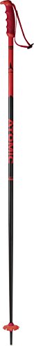 ATOMIC Redster 1 Par de Bastones de esquí de competición, Carbono, Unisex, Rojo/Negro, 125 cm