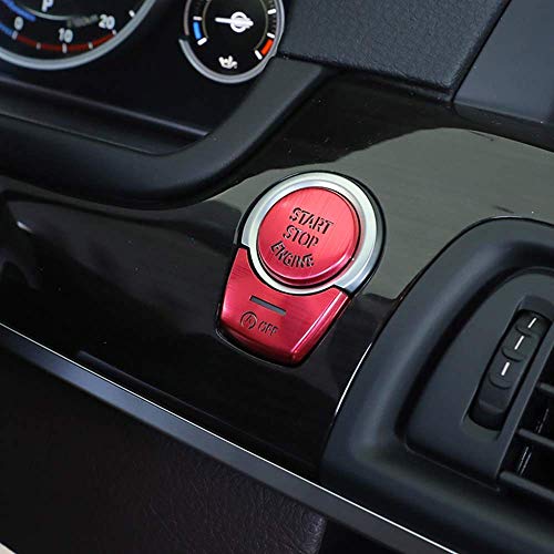 AUTO Pro Cubierta de botón para interruptor de arranque del motor para 5 6 7 Series F10 2011 – 2017.