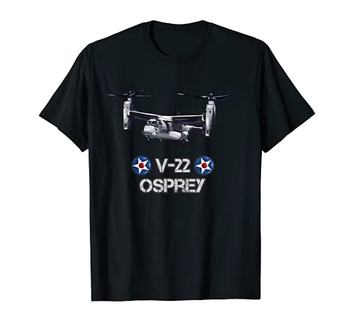 Avión militar estadounidense V/STOL V22 Osprey Camiseta