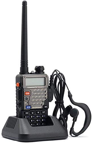 BaoFeng UV-5RE UHF/VHF Radio Bidireccional con Auricular, Doble Banda