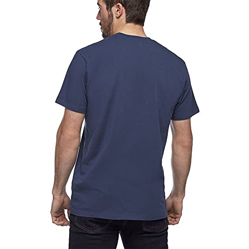 Black Diamond M SS Half Dome Pocket tee Camiseta, 4014-Ink Blue, L Hombre