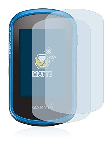 BROTECT Protector Pantalla Anti-Reflejos Compatible con Garmin eTrex Touch 35 (2 Unidades) Película Mate Anti-Huellas