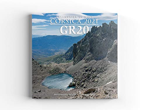 Calendario 2021 Córcega: Los mejores paisajes del camino de senderismo del GR20