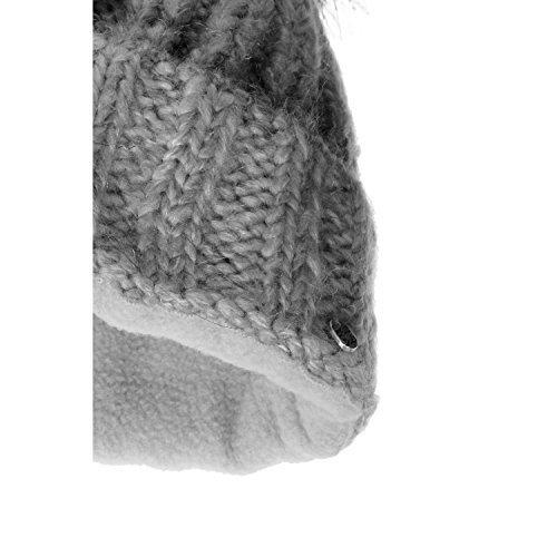 Chillouts pompón Gorro, Indra Hat, gris, talla única