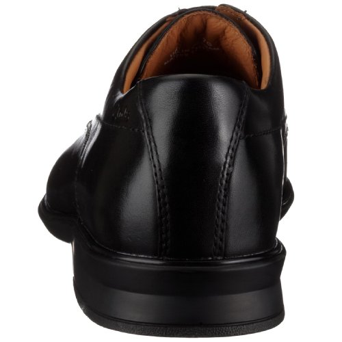Clarks Goya Band - Zapato de Piel con Cordones para Hombre, Color Negro, Talla 43