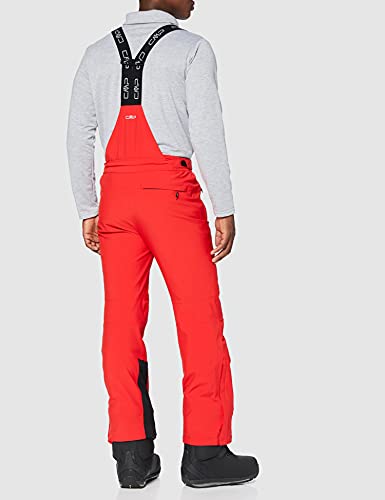 CMP - Pantalón de esquí para hombre, otoño/invierno, hombre, color rojo (ferrari), tamaño 52