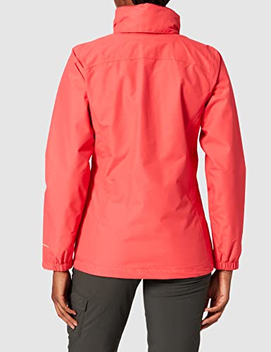 Columbia Mujer Chaqueta impermeable, Timothy Lake W Jacket, Poliéster, Rojo (Red Coral), Talla: S, 1840501