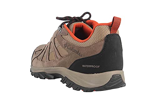Columbia Redmond Iii Waterproof Zapatillas para caminar para Hombre, Marrón (Pebble, Dark Sienna), 43 EU