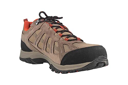 Columbia Redmond Iii Waterproof Zapatillas para caminar para Hombre, Marrón (Pebble, Dark Sienna), 45 EU