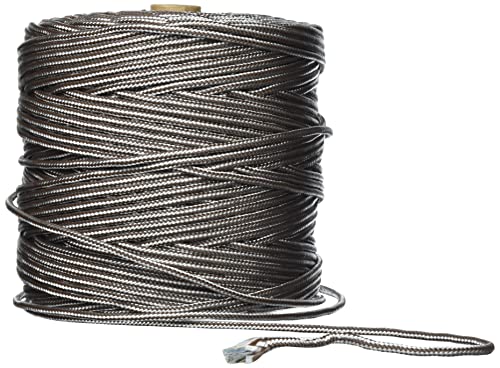 Cordón Trenzado Polipropileno | Para persianas, toldos, cuerda tendedero exterior, etc | Medida de diámetro 5 mm en color Marrón