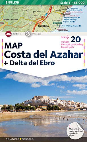 Costa del Azahar + Delta del Ebro, map: Map (Mapes)