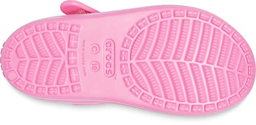 Crocs Classic Cross Strap Charm Sandal Unisex Niños Sandali, Rosa (Pink Lemonade), 29/30 EU