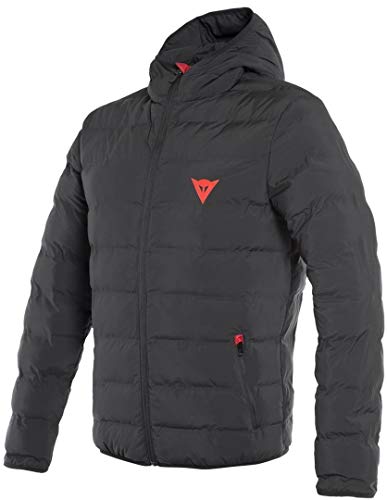 Dainese Down-Jacket Afteride, Chaqueta Impermeable Moto, negro, xl