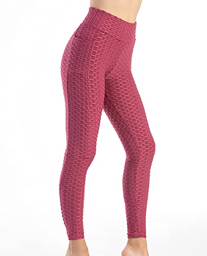 Davicher Pantalones de Yoga Mujer Pantalones de Adelgazantes Leggins Reductores Leggings Anticeluliticos Cintura Alta Mallas Fitness antalones Deportivos de Entrenamiento físico