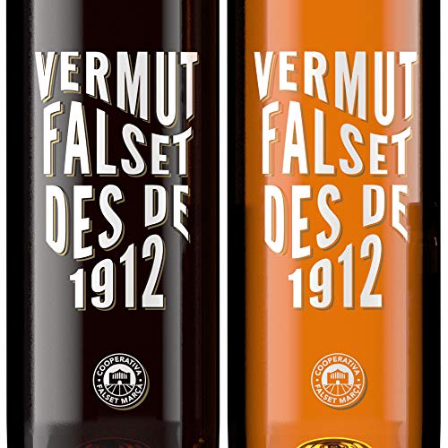 Descubre Vermut Falset des de 1912 - Vermut Rojo y blanco - 2 x 75 cl
