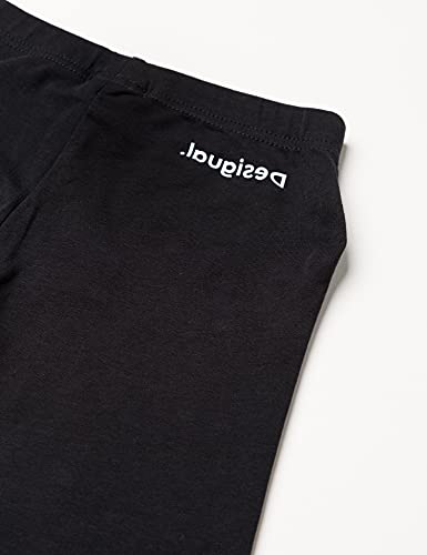 Desigual Legging_Zaragoza Pantalones Informales, Negro, XL para Niñas