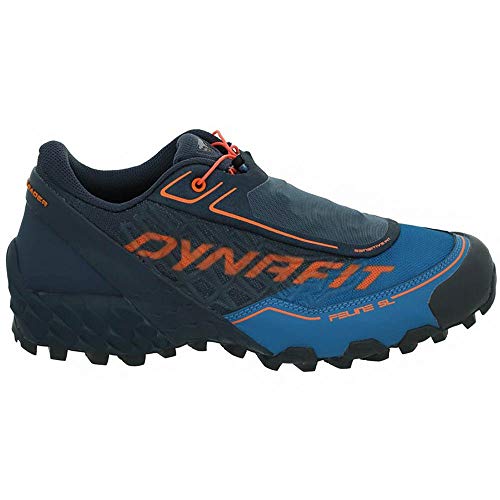 Dynafit Feline SL, Zapatillas de Running Hombre, Bluejay/Shocking Orange, 43 EU