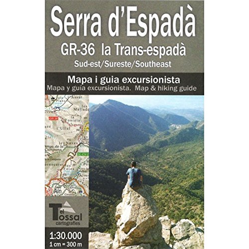 ED. EL TOSSAL Mapa Serra D'espadà Gr 36