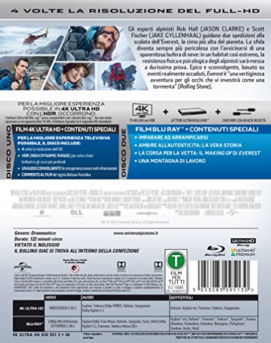 Everest (Blu-Ray 4K Ultra HD+Blu-Ray) [Blu-ray]