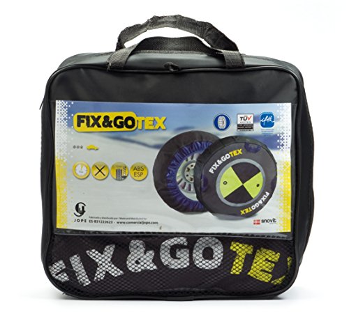 FIX & GO TEX FIXGOTEX-H Cadenas de Nieve, Talla H, Set de 2