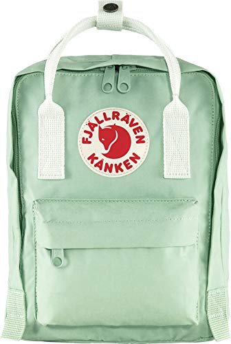 Fjallraven Kånken Mini Backpack, Unisex Adulto, Mint Green/Cool White, OneSize