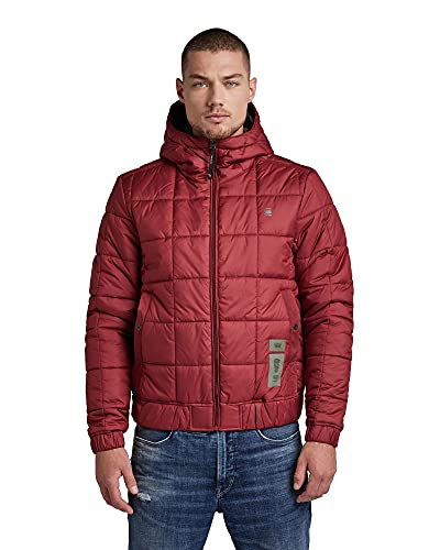 G-STAR RAW Meefic Quilted Chaqueta, Red (chateaux Red B958-1330), L de los Hombres