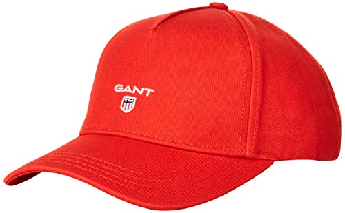 Gant Gorra Original de Shield béisbol, Lava Red, S/M para Niños