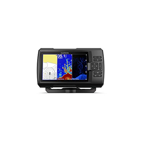 Garmin SONDA GPS Striker Plus 7CV GPS Integrado MAPAS Quickdraw Contours SONDA Chirp CLEARVÜ con TRANSDUCTOR GT20-TM