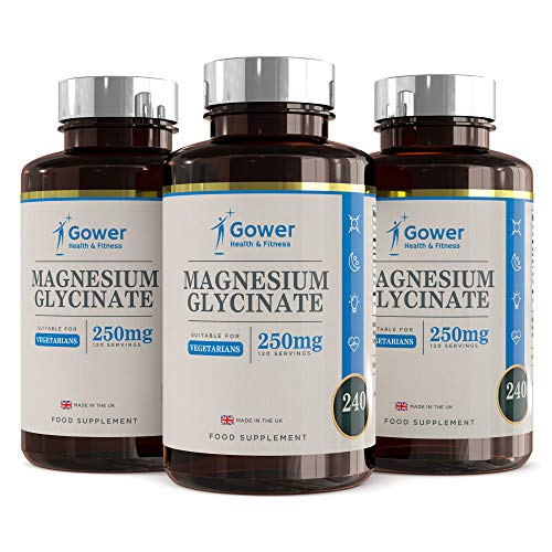 GH Glicinato de Magnesio 250mg | 240 Cápsulas Veganas | Tabletas de Bisglicinato de Magnesio de Alta Biodisponibilidad | Fabricado en Instalaciones con Licencia ISO | Sin OGM ni Gluten