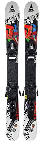 GPO Snowblade Snowkid - Esquís cortos, incluye fijaciones de seguridad Tyrolia-SR-10, 99 cm de longitud, para hombre y mujer