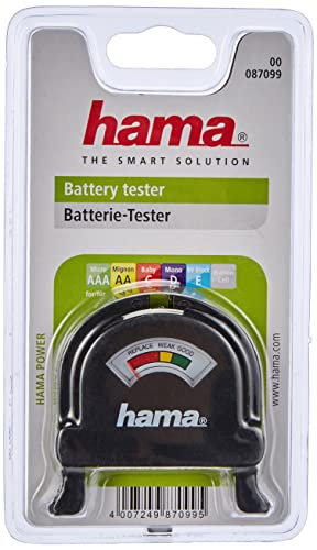 Hama Battery Tester - Medidor de energía y batería