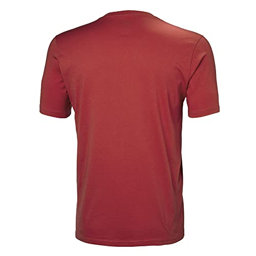 Helly Hansen HH Logo - Camiseta para Hombre, Color Rojo, Talla M