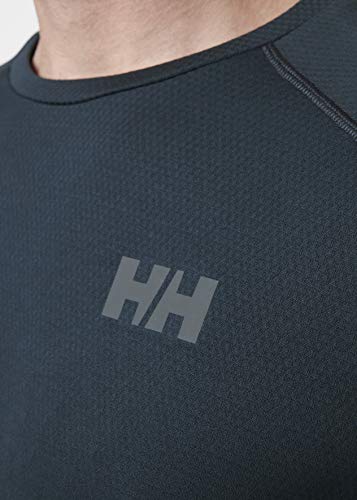 Helly Hansen Lifa Active Crew Camiseta Manga Larga, Hombre, Navy, L