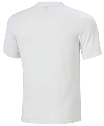 Helly Hansen Nord Graphic T-Shirt Camiseta, Hombre, White, XL