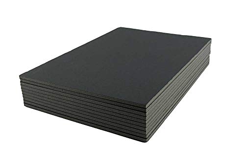 House of Card HCP412 - Tablero de espuma (A3, 297 x 420 x 5 mm), color negro